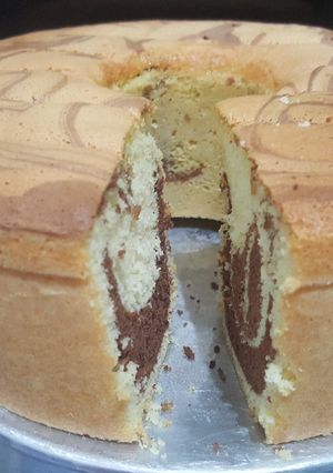 Foto resep Bolu Marmer Simple