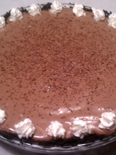 A picture of Chocolate Mousse Pie.