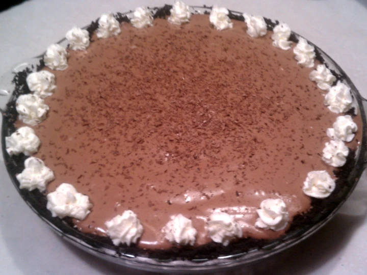 Simple Way Prepare Recipe Chocolate Mousse Pie that is So Delicious, So Delicious}