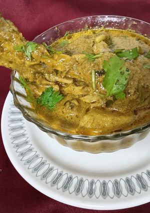 A picture of Xacuti Goan Chicken Gravy.