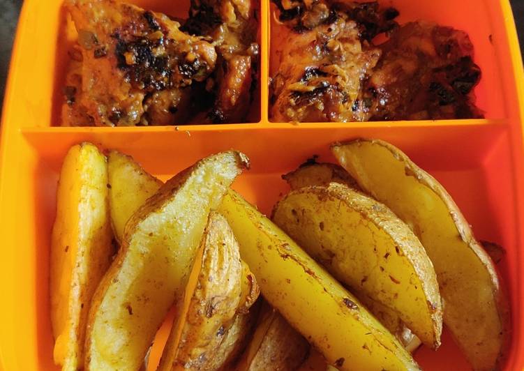 Cara Bikin Potato wedges Anti Gagal