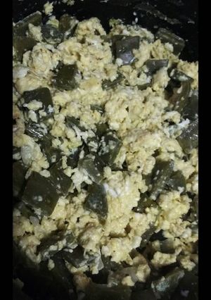 Una foto de Huevos con nopales mexicanisimos