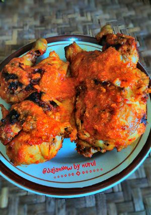 Foto resep Ayam Bakar bumbu rujak ala saya