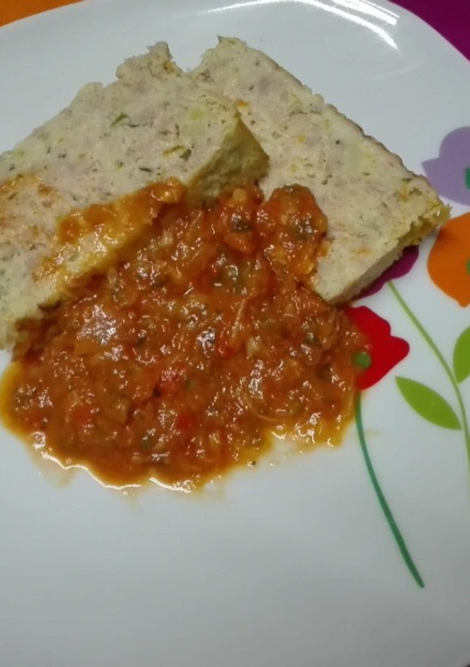 Una foto de Pastel de carne con verduras, patata y zanahoria