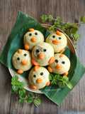 Bakpao Labu Kuning Isi Ubi Ungu Keju (1210)