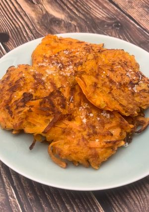 Une photo de Galettes de patates douces
