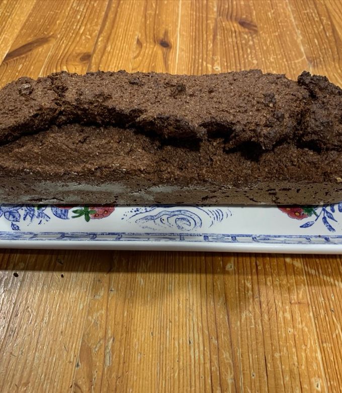 Foto principal de Bizcocho de plátano y avena Thermomix