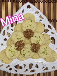 عکسی از دستور شیرینی پفکی گردویی بدون آرد