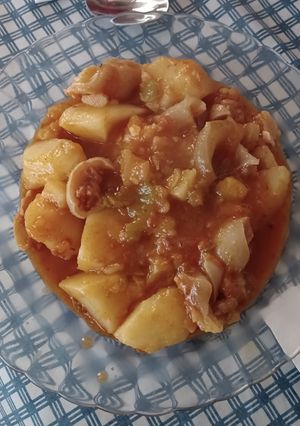 Una foto de Patatas con pata