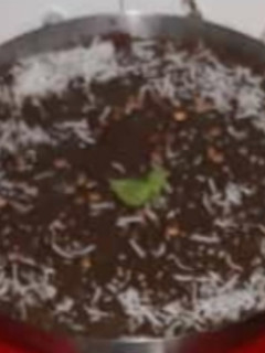 सिंघाडे और कूटू का हलवा रेसिपी मुख्य फोटो