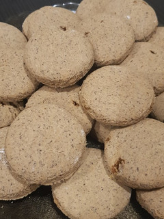 Una foto de Galletas sin gluten, sin lactosa, y con azúcar mascabo