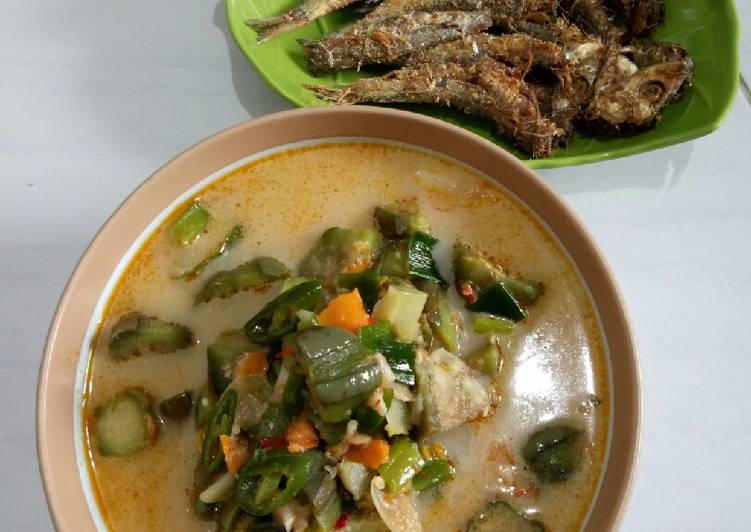 Lodeh Terong Ikan Asin Jawa Timuran