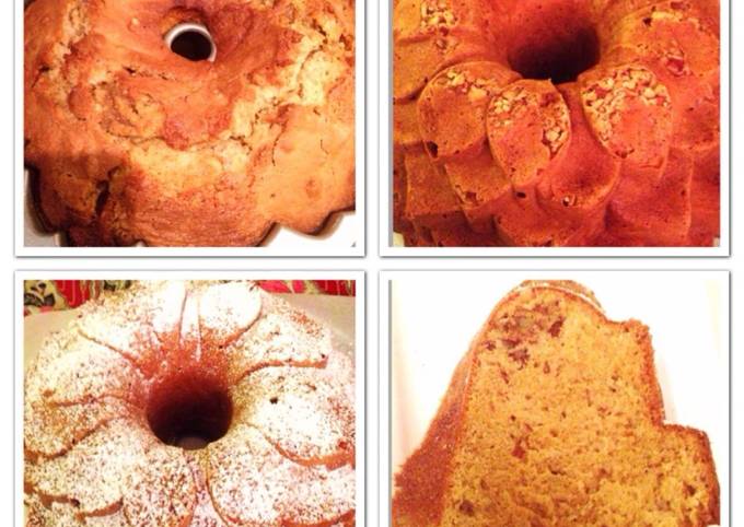 Simple Way to Prepare Ultimate Bourbon  and  Pecan Bundt  Cake