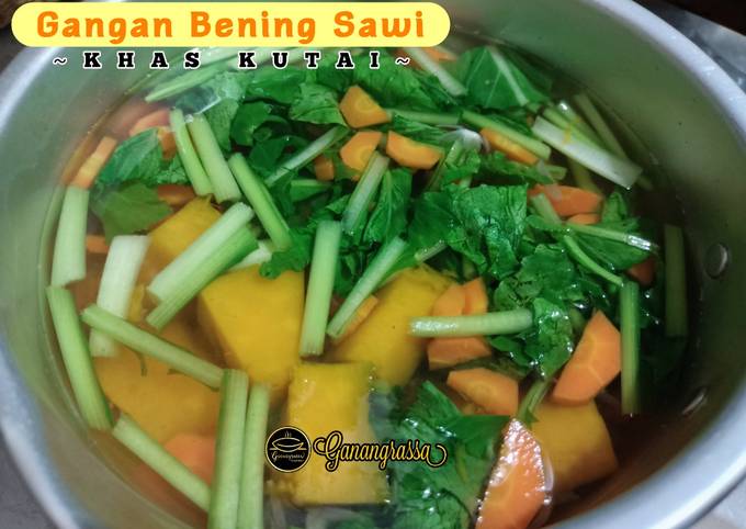 Gangan Bening Sawi Khas Kutai Resep Turun-temurun