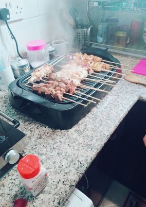 صورة لوصفة َمشاوي مشكل بيوم العطلة