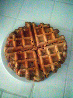 A picture of Carrot Cake Waffles.