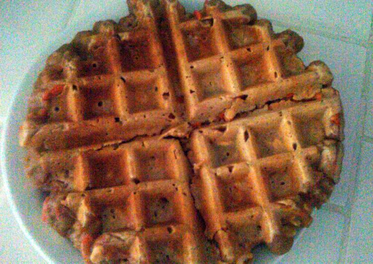 Steps to Make Tasty Carrot Cake Waffles