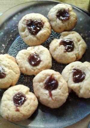 Una foto de Pepas con dulce de leche