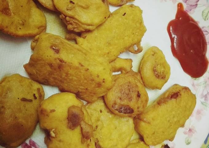 Steps to Prepare Speedy Mix Pakoda