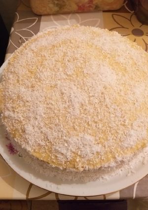 Kókusz torta recept fotója