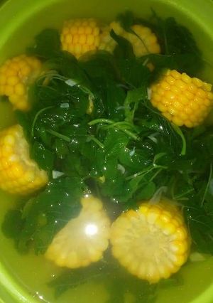 Foto resep Sayur bayam