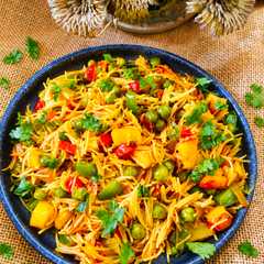O poză a rețetei Mixed veg masala vermicelli (namkeen sevai).