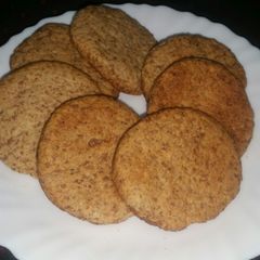 A picture of Crunchy Ginger Molasses Cookies #Author Marathon.