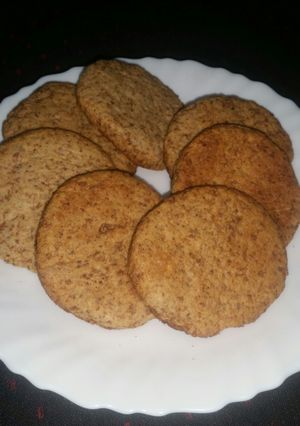 A picture of Crunchy Ginger Molasses Cookies #Author Marathon.