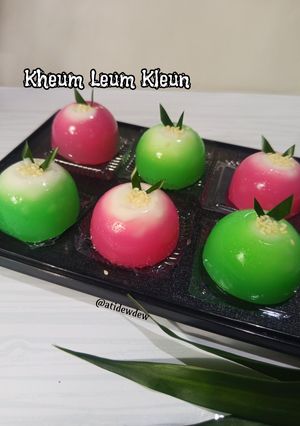 Foto resep Khanom Leum Kleun (dessert Thailand)