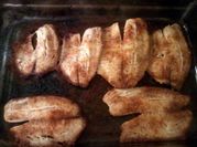 A picture of roasted tilapia fish