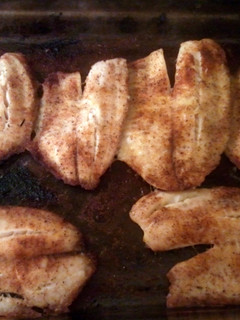 A picture of Baked tilapia.