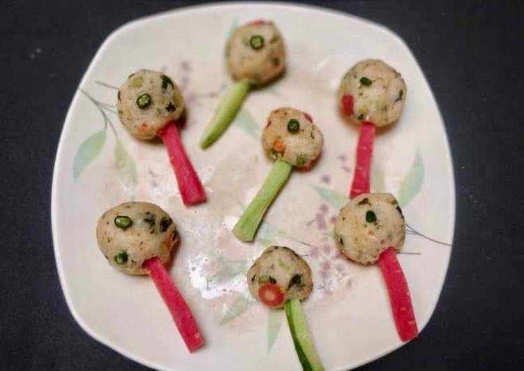 Recipe of Quick Steamed Paneer Dumplings