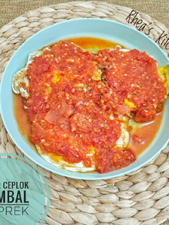Foto resep Telor Ceplok Sambal Geprek
