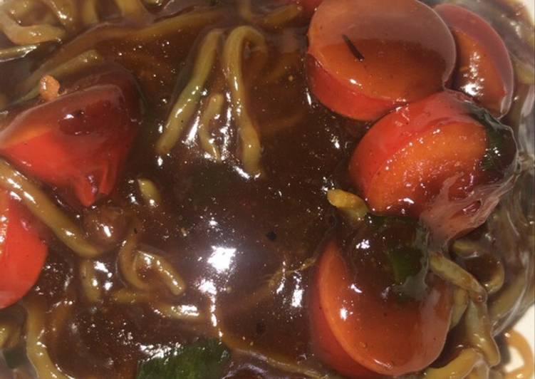 Bagaimana Menyiapkan Shirataki jjajangmyeon yang Lezat Sekali