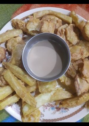 आलू की पकौड़ी (aloo ki pakodi recipe in Hindi) रेसिपी मुख्य फोटो