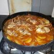 Pollo al disco