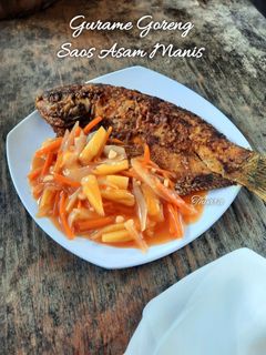 Foto resep Gurame Goreng Saos Asam Manis