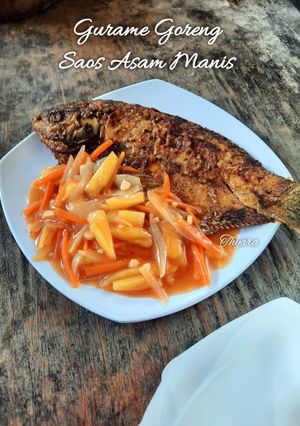 Foto resep Gurame Goreng Saos Asam Manis