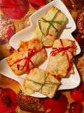 Weihnachts - Calzone - Päckchen
