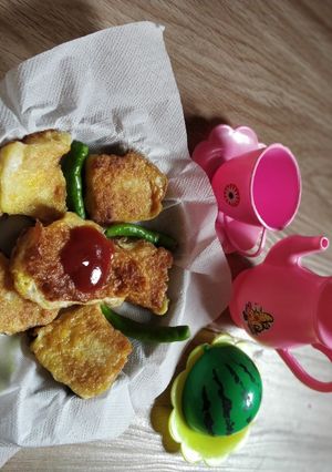 ডিম পাউরুটি ভাজা(dim pauruti bhaaja recipe in Bengali) রেসিপির প্রধান ছবি