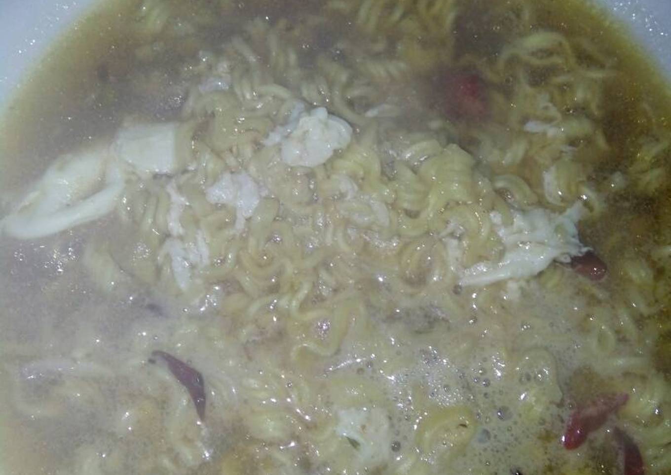 Mie rebus tumis