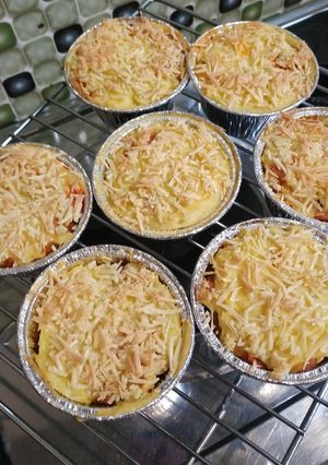 Foto resep Kentang Panggang Bolognise