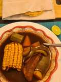 🥣 Mole de olla de mi abuelita 🧡