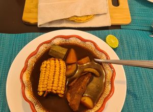 Una foto de 🥣 Mole de olla de mi abuelita 🧡