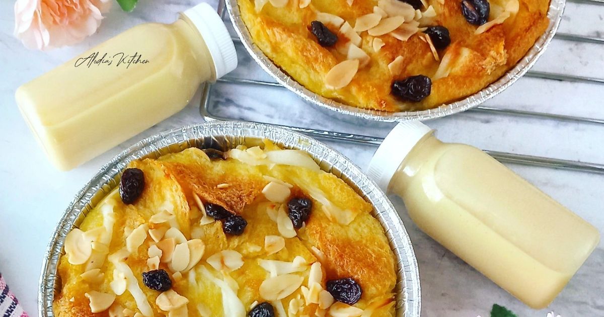 Coconut Bread Puding