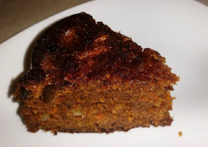 Carrot Date and Walnut Cake
