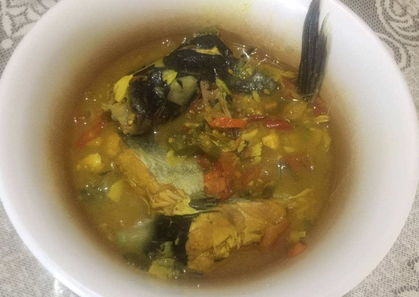 Ikan Patin Kuah Kuning Asam