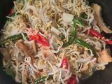 Tumis tauge ikan asin