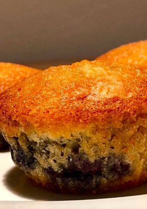 Une photo de Muffins aux myrtilles