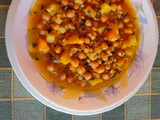 Garbanzos con mote